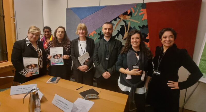 With attendees of the roundtable on the future of the Whittington